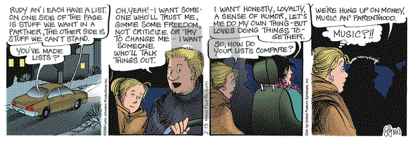 For Better or For Worse on Thursday February 13, 2003 Comic Strip