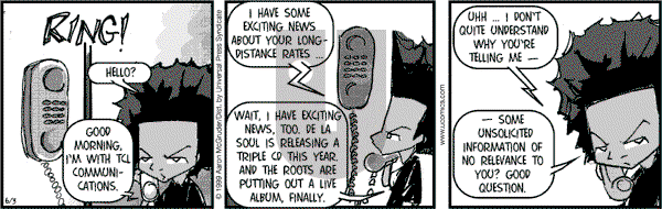 The Boondocks on Saturday January 4, 2014 Comic Strip