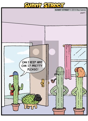 Sunny Street on Monday March 31, 2014 Comic Strip