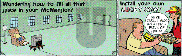 Lucky Cow on Saturday August 26, 2006 Comic Strip