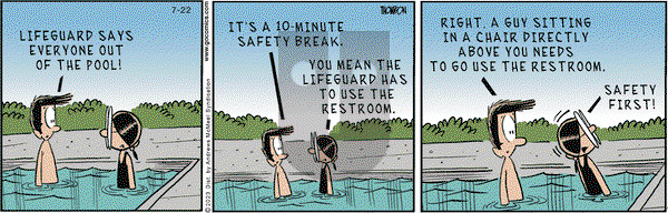 Grand Avenue on Saturday July 22, 2023 Comic Strip