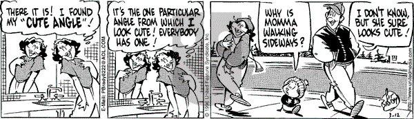 Rose is Rose on Tuesday March 12, 1996 Comic Strip