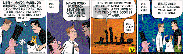 Rip Haywire on Wednesday November 6, 2013 Comic Strip