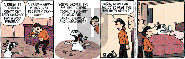 Pooch Cafe on Monday April 7, 2014 Comic Strip
