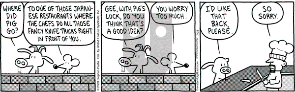 Pearls Before Swine on Monday July 28, 2003 Comic Strip