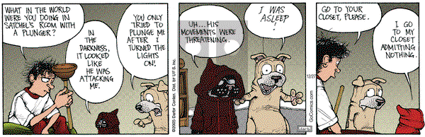 Get Fuzzy on Friday December 27, 2013 Comic Strip