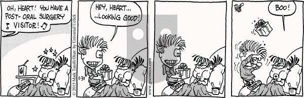 Heart of the City on Saturday January 31, 2015 Comic Strip