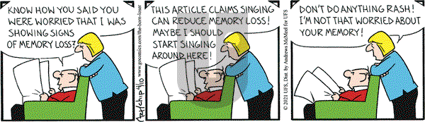 The Born Loser on Saturday April 10, 2021 Comic Strip
