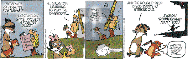 Over the Hedge on Tuesday June 9, 2009 Comic Strip