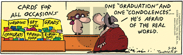 Frank and Ernest - Monday May 24, 2004 Comic Strip