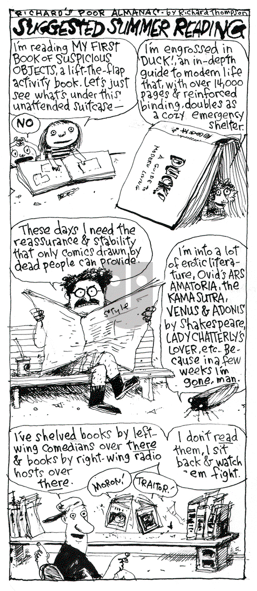 Richard's Poor Almanac on Friday October 25, 2024 Comic Strip