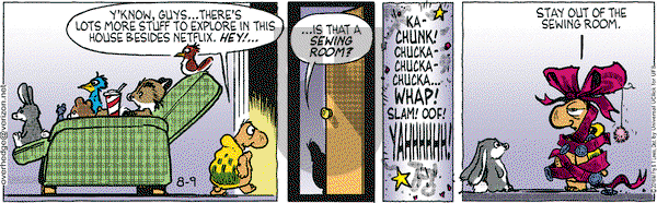 Over the Hedge on Tuesday August 9, 2016 Comic Strip