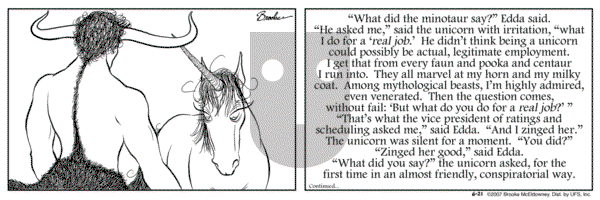 9 Chickweed Lane on Thursday June 21, 2007 Comic Strip