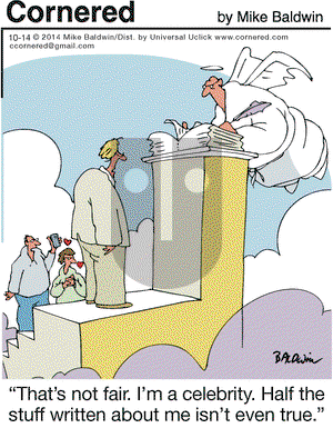 Cornered on Tuesday October 14, 2014 Comic Strip