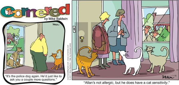 Cornered on Sunday January 15, 2017 Comic Strip