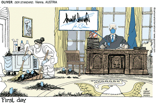 Views of the World on Monday January 25, 2021 Comic Strip