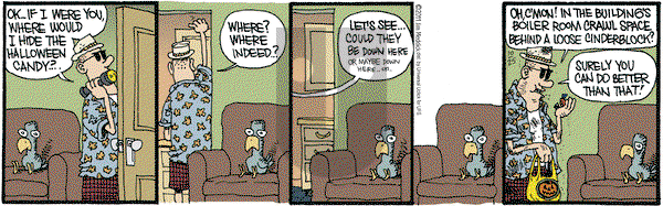 Monty on Tuesday October 25, 2011 Comic Strip