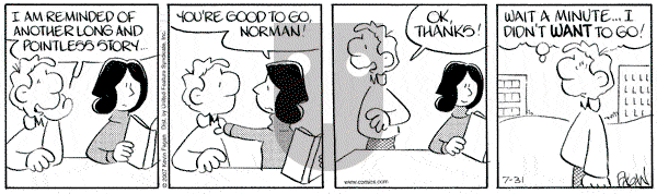 Drabble on Tuesday July 31, 2007 Comic Strip