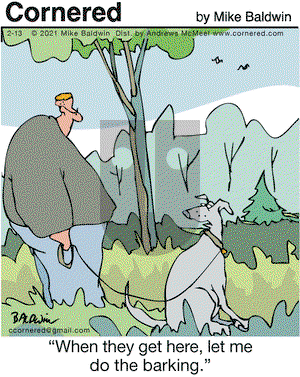 Cornered on Saturday February 13, 2021 Comic Strip