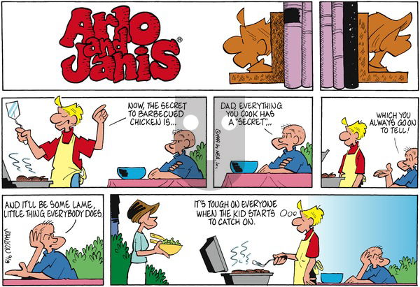 Arlo and Janis on Sunday September 19, 1999 Comic Strip