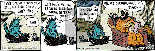 Overboard on Wednesday April 6, 2016 Comic Strip