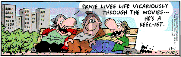 Frank and Ernest - Monday November 1, 2004 Comic Strip