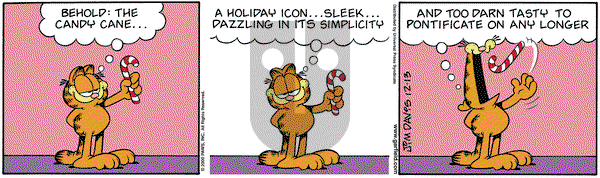 Garfield on Wednesday December 13, 2000 Comic Strip