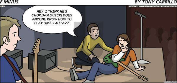 F Minus on Sunday February 12, 2012 Comic Strip