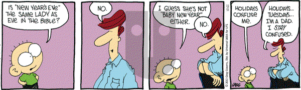 The Buckets on Tuesday December 31, 2013 Comic Strip