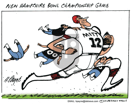 Henry Payne - Wednesday January 11, 2012 Comic Strip