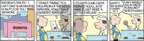 Drabble on Monday August 24, 2015 Comic Strip