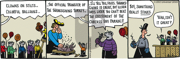 Overboard on Monday December 3, 2012 Comic Strip
