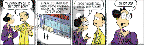 Baldo on Wednesday January 13, 2010 Comic Strip