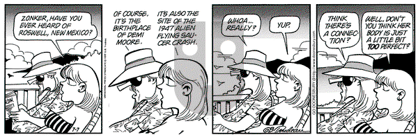 Doonesbury on Monday July 7, 1997 Comic Strip