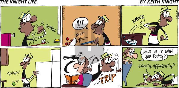 The Knight Life on Sunday July 29, 2012 Comic Strip