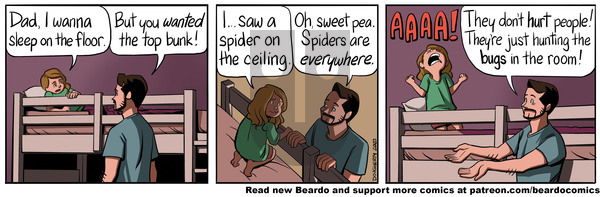 Beardo on Saturday April 26, 2025 Comic Strip