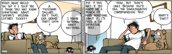 Get Fuzzy - Thursday February 4, 2010 Comic Strip