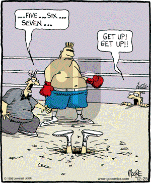 In the Bleachers - Friday December 25, 2009 Comic Strip