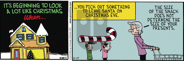 Grand Avenue on Saturday December 17, 2016 Comic Strip