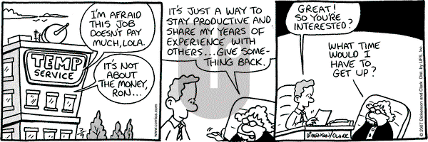 Lola on Friday February 9, 2007 Comic Strip