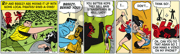 Rip Haywire on Monday May 25, 2015 Comic Strip