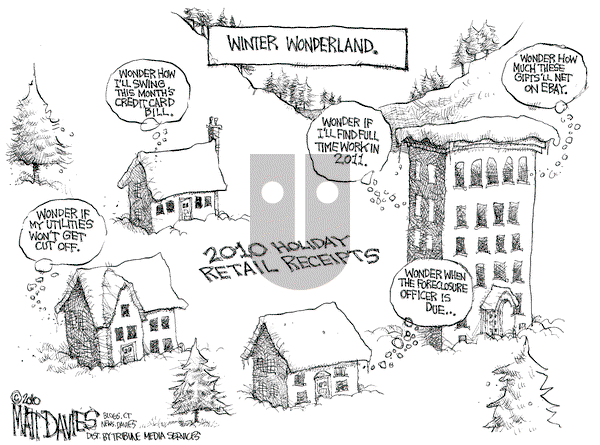 Matt Davies on Tuesday December 28, 2010 Comic Strip