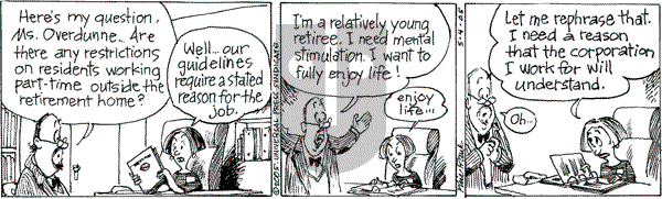 The Elderberries on Wednesday May 4, 2005 Comic Strip