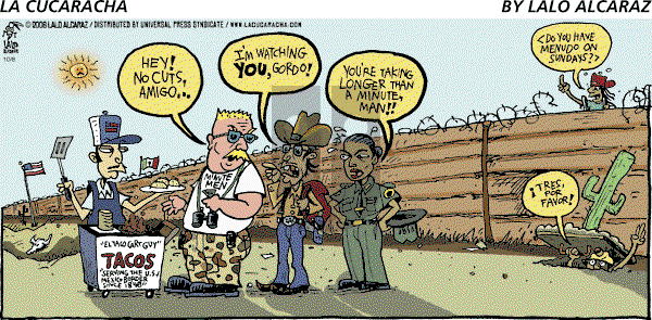 La Cucaracha on Sunday October 8, 2006 Comic Strip