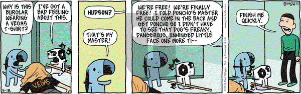 Pooch Cafe on Wednesday May 18, 2016 Comic Strip