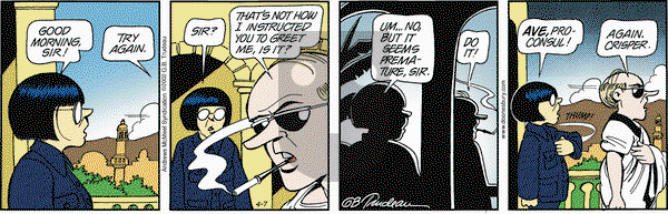 Doonesbury on Monday April 7, 2025 Comic Strip