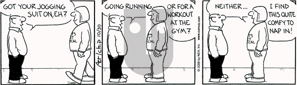 The Born Loser on Thursday October 30, 2008 Comic Strip