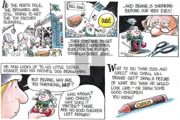 Beanie the Brownie on Saturday December 14, 2019 Comic Strip