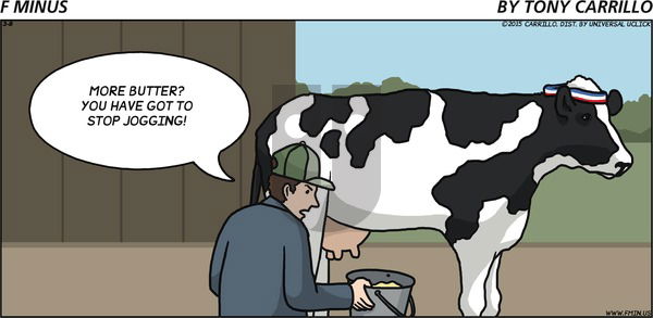 F Minus on Sunday March 8, 2015 Comic Strip