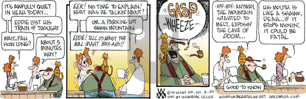 Non Sequitur on Monday March 24, 2014 Comic Strip